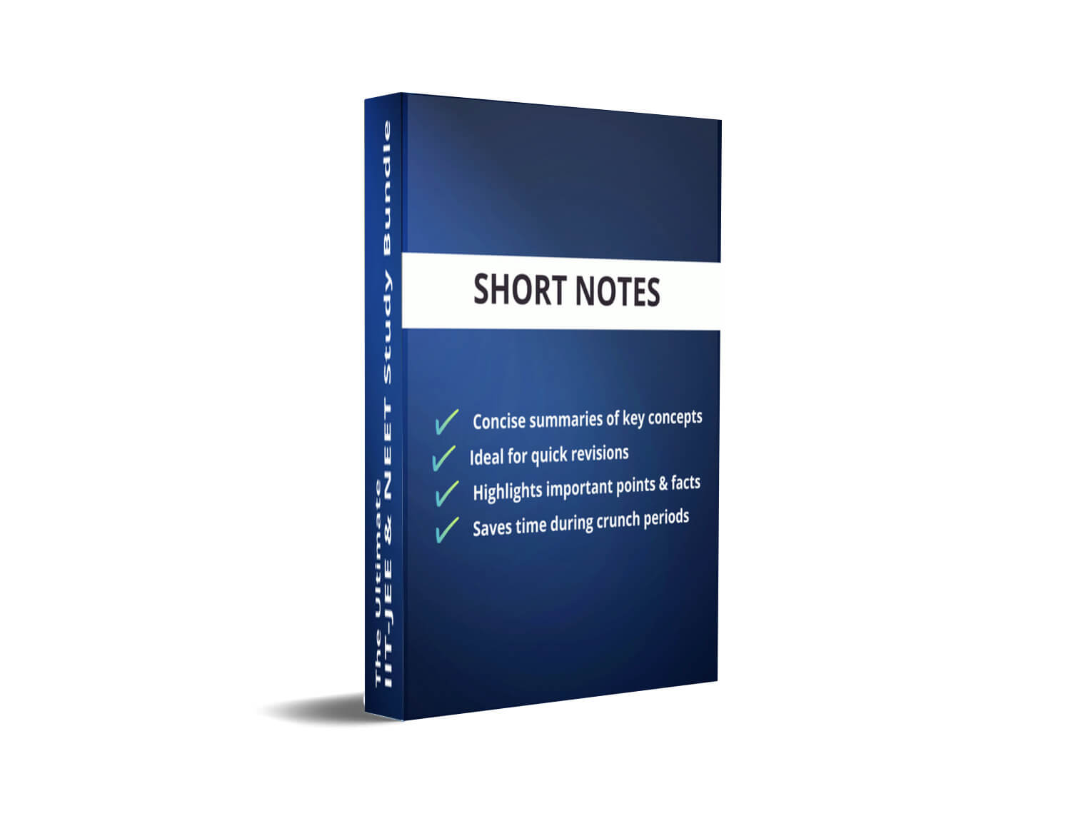 Revise efficiently with short notes that highlight key concepts, ensuring you're well-prepared for the final showdown.